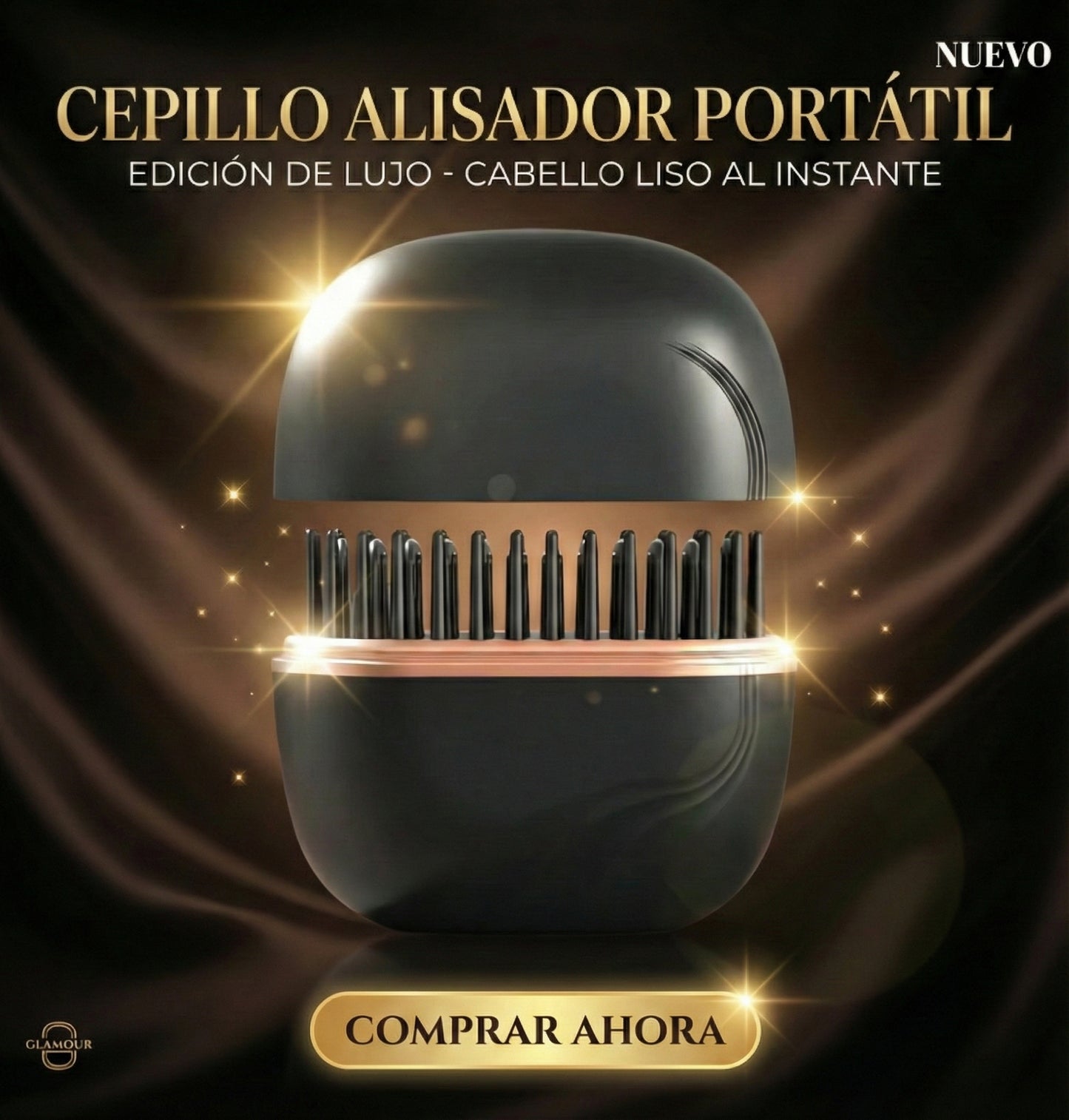 Cepillo Alisador Portátil Premium